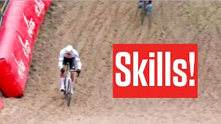 Mathieu Van Der Poel Survives Zonhoven Sandy Start [upl. by Ahsikym]