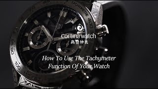 How To Use The Tachymeter On A Watch [upl. by Sanjay447]