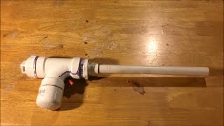 Mini Potato Launcher  How to make it [upl. by Jablon164]