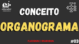 O que é Organograma Conceito 13  Fluxograma e Organograma [upl. by Verner27]