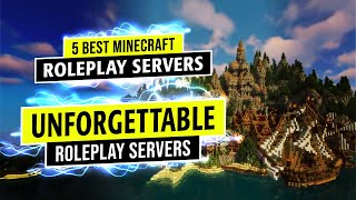 5 Best Minecraft Roleplay Servers Even Better Than WoW 🤔 [upl. by Aifoz]