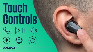 Bose QuietComfort Earbuds II – Touch Controls and Customized Settings [upl. by Anole]