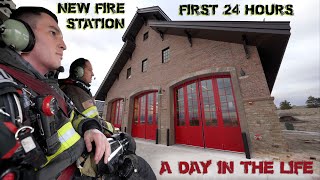 First 24 Hours in a New Fire Station  A Day in the Life [upl. by Dolly]