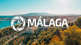 Malaga  Spain 4k  Travel Video [upl. by Arebma]