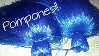 DIY Pompones de rafia [upl. by Auston544]