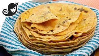 2ingredient Sweet Potato Flatbread Roti recipe  Oilfree  Yeastfree Recipe  Vegan Recipe [upl. by Doownil79]