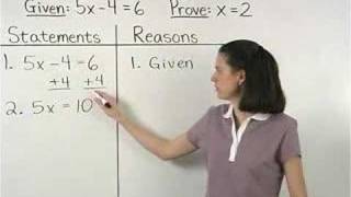 Geometry Proofs  Algebra Proofs  MathHelpcom [upl. by Aselehc]