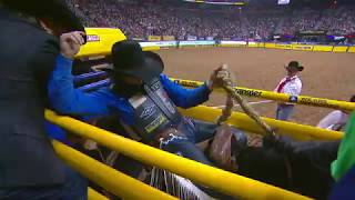 Watch 2019 NFR Saddle Bronc riding on ProRodeoTvcom [upl. by Lokcin]