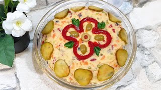 Salata de Boeuf de Post cu Maioneza Vegetala  AdeLinas Kitchen [upl. by Helban]