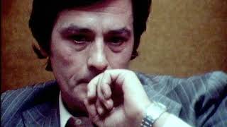 Alain Delon Magnifique Interview 1975 [upl. by Attwood]