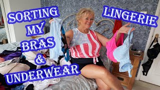 Grandma’s Closet…Sorting My Bras amp Underwear amp Lingerie [upl. by Cochard]