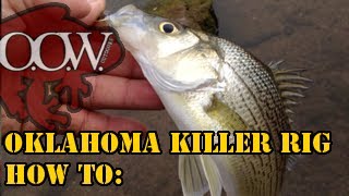 Best Fishing Rig Ever  Oklahoma Killer Rig  Striper  WhiteSand Bass  OOW Outdoors [upl. by Sesmar269]