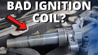 SYMPTOMS OF A BAD IGNITION COIL [upl. by Enelez]