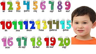 Learn to Count numbers 120 in French  Learn Numbers and Counting 110 [upl. by Benilda]