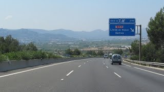 Spain A7 Valencia  Xàtiva [upl. by Morel]