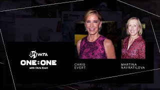 OneonOne with Chris Evert  Episode 10 Martina Navratilova [upl. by Lasiaf882]