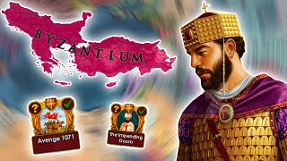 After 4 YEARS I FINALLY Played Byzantium In EU4 [upl. by Aihseym86]