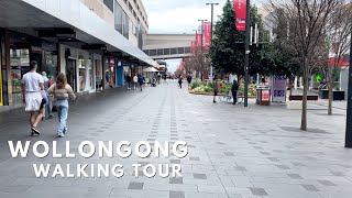 4K Wollongong City  Walking Tour Sydney Australia [upl. by Deyes17]