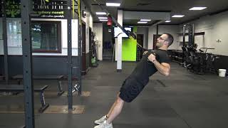 Bodyweight Row Exercise TRX [upl. by Leveridge]