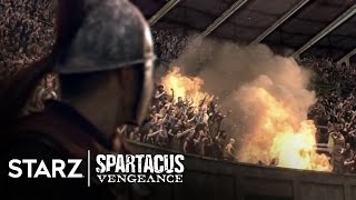 Spartacus Vengeance  Episode 3 Clip Yet Our Fire Still Burns  STARZ [upl. by Abdel]