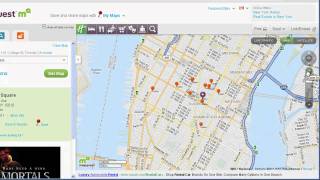 MapQuest Map Search [upl. by Helfant]