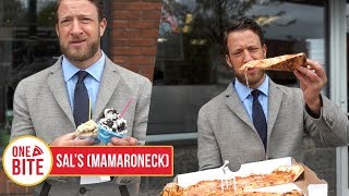 Barstool Pizza Review  Sals Pizzeria MamaroneckNY Bonus Gelato Review [upl. by Mena800]