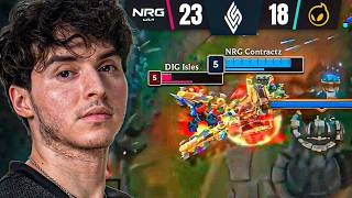 How NRG vs Dignitas Sounds  LCS Comms [upl. by Araz]