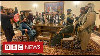 Taliban seize power in Afghanistan as President flees country  BBC News [upl. by Charlotte]