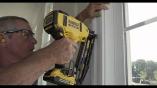 DEWALT DCN660 16 GA 20v MAX FINISH NAILER [upl. by Asin]