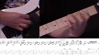 Jet City Woman Queensryche Newly transcribed Guitar Tab [upl. by Guthrey]