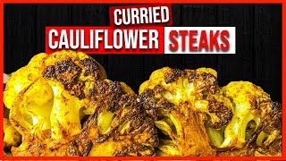 Curried Cauliflower  Roasted curried cauliflower [upl. by Erminia600]