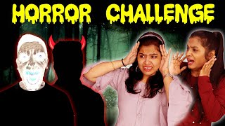 Horror Challenge Part 2  SCARY STORY TELLING Challenge 2 [upl. by Yenrab]