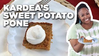 Kardea Browns Sweet Potato Pone  Delicious Miss Brown  Food Network [upl. by Wan]