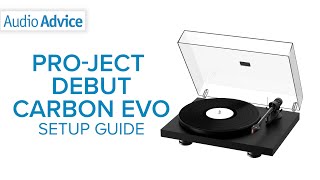 How To Setup ProJect Debut Carbon EVO [upl. by Combes192]