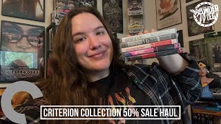 Criterion Collection Sale Haul July 2024 [upl. by Nelrac]