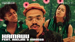 KAMAUU feat Adeline amp Masego quotMANGO Remixquot Live Performance  Open Mic [upl. by Eemaj943]