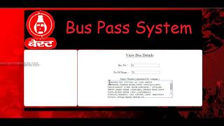 Bus Pass System [upl. by Arol478]