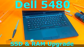 Dell Latitude 5480  SSD amp RAM Upgrade [upl. by Aicenad]