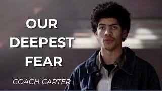 Coach Carter Our Deepest Fear  Inspirational Scene [upl. by Bang]