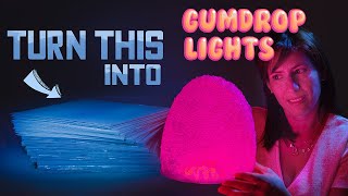 Making DIY Gumdrop Light Decorations With Vacuum Forming  Outdoor Christmas Decorations [upl. by Clemen]