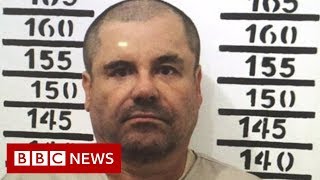 El Chapo Rare prison video emerges  BBC News [upl. by Mafala688]