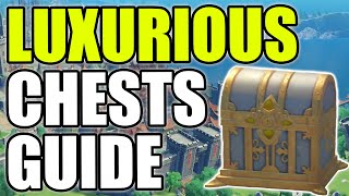 All Luxurious Chests Locations Guide Monstadt  GENSHIN IMPACT [upl. by Charlton]