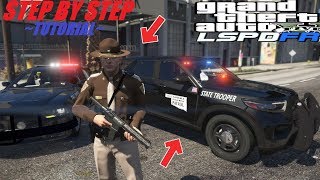 GTA 5 Police Mods How To Easily Install LSPDFR  STEP BY STEP [upl. by Buckels]