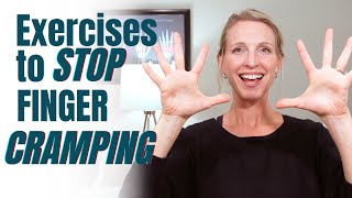 How to Stop Finger Cramping Real Time Relief [upl. by Hilde]