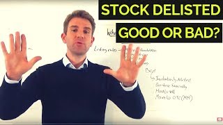 Stock Delisted Good or Bad 🙁 [upl. by Frederick24]