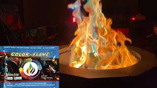 Color Changing Fire Packets [upl. by Leidag613]