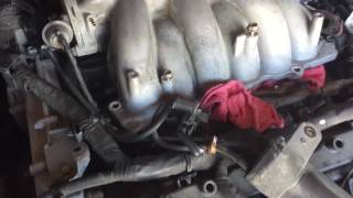 Nissan 35L spark plug replacement [upl. by Trebornhoj]