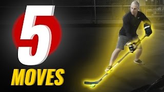 5 Stickhandling Moves that are IMPOSSIBLE TO DEFEND [upl. by Annoyek509]