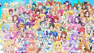 Aikatsu all intros OGStarsFriendson Parade [upl. by Massab]