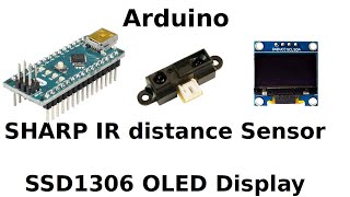 Arduino Distance Measurement using SHARP IR Distance Sensor [upl. by Yarazed]